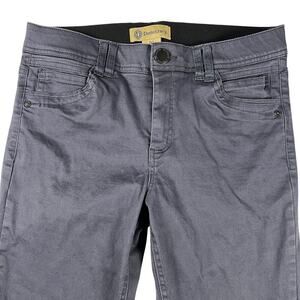 Democracy Twill Slate Gray Tummy Slimming Ankle Jeans Size 10